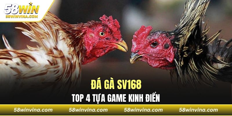 Top 4 tựa game kinh điển tại sảnh đá gà sv168